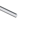 Silver Steel Mill Finish 7/8" (22.2mm)