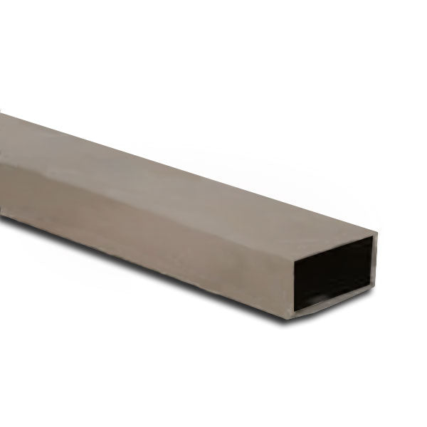 40mm x 20mm x 2mm Stainless Steel Box Section Brushed Polished 304