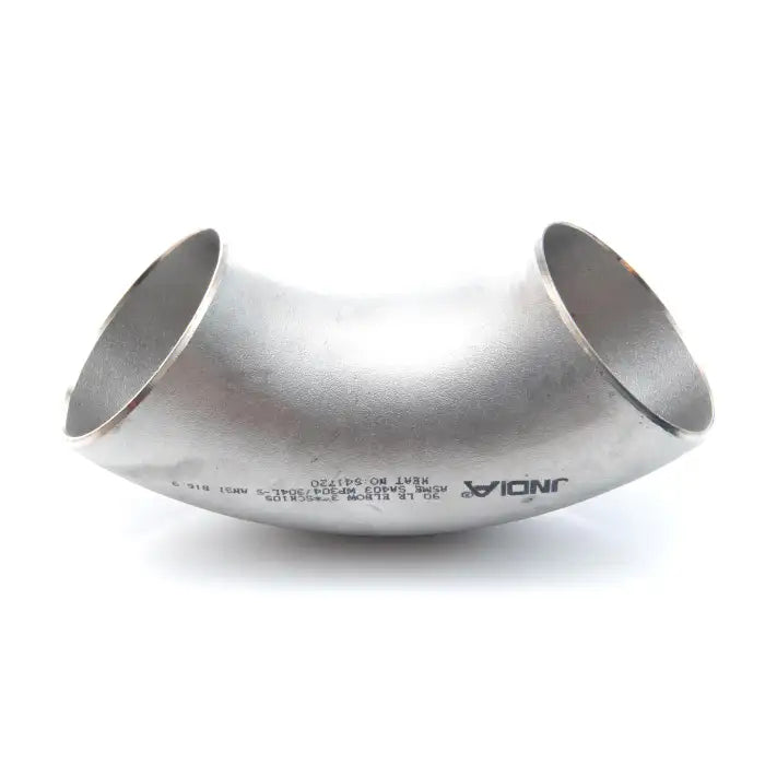 316 Stainless Steel 90 Degree Elbow Fitting 60.3mm OD x 3.9mm Wall Thickness (2" NB Schedule 40)