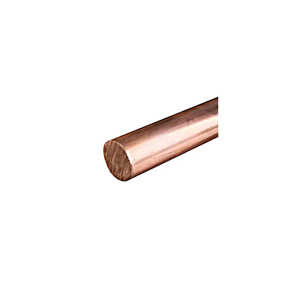 Copper Round Rod C101 Mill Finish 6.3mm (1/4")