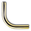 Brass Bar Bright Polished 48mm Steel Support