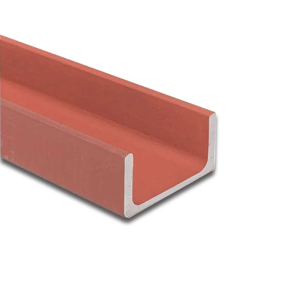 Mild Steel Channel Red Oxide 76mm x 38mm x 6.7mm