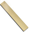 Brushed Polished Brass Kick Plate - CZ108 Grade, 0.9mm Thickness, Excellent Formability