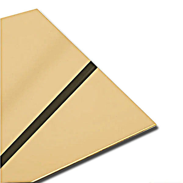 3mm Bright Polished Brass Sheet - CZ108 Grade, Excellent Formability