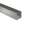 Satin Anodised Aluminium channel  25.4mm x 25.4mm x 3.2mm (1" x 1" x 1/8")