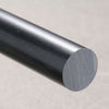 30mm Black Nylon Round Rod