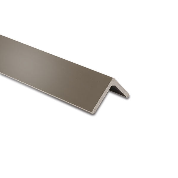 Stainless Steel Brushed Polished Angle 20mm x 20mm x 3mm