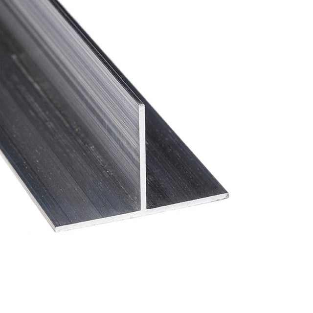 Aluminium T-Section Mill Finish 76.2mm x 76.2mm x 6.3mm (3" x 3" x 1/4")