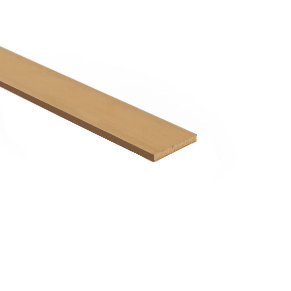 Brass Flat Bar Mill Finish 31.8mm x 6.3mm (1 1/4" x 1/4")