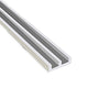 Aluminium Double Channel Mill Finish 25mm x 9mm x 3mm