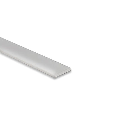 Satin Anodised Aluminium Flat Bar Profile 25.4mm x 3.2mm (1" x 1/8")