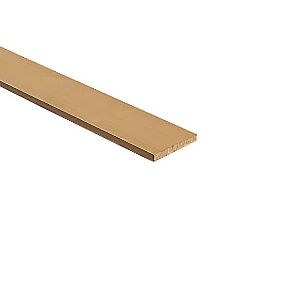 Brass Flat Bar Mill Finish 31.8mm x 25.4mm (1 1/4" x 1")