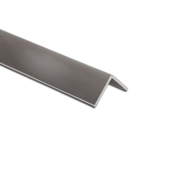 Bright Polished Aluminium Angle 50.8mm x 19mm x 3.2mm (2" x 3/4" x 1/8")