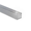 Aluminium Square Bar Brushed Polished 6.3mm (1/4")