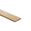 Brushed Polished Brass Flat Bar 101.6mm x 3.2mm (4" x 1/8")