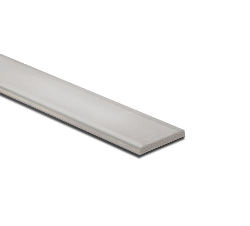 40mm x 3mm Brushed Polished Stainless Steel Flat Bar