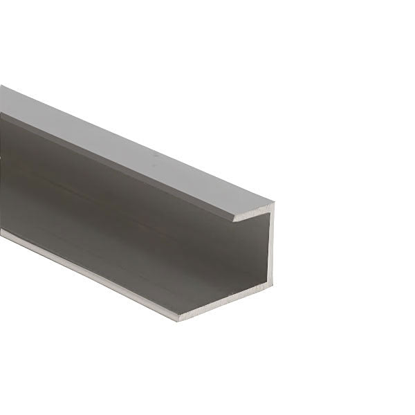 Wall Board Section Mill Finish End Stop - 6.3mm (1/4")