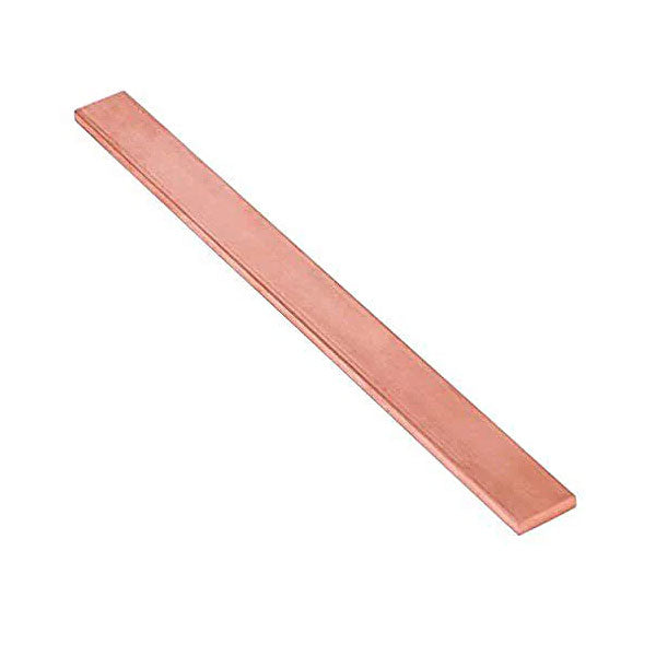 Copper Flat Bar C101 Mill Finish 152.4mm x 6.3mm (6" x 1/4")