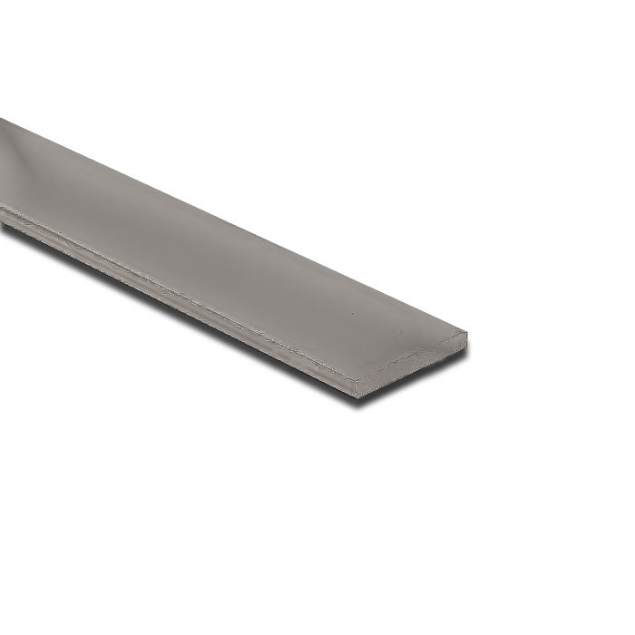 15mm x 3mm Stainless Steel 304 Flat Bar Mill Finish - Linear Metre