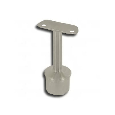 Stainless Steel Straight Handrail Support Mirror Finished 42.4mm 316 Mirror Polished