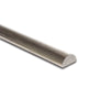 Stainless Steel Half Round Moulding Mill Finish 16mm x 8mm