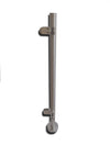 Welded Base Corner Post 42.4mm x 2.5mm 316S 980mm 680mm - Brushed Polished