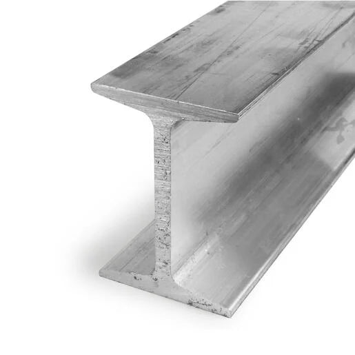 Aluminium I-Beam Mill Finish 101.6mm x 76.2mm x 6.3mm x 8mm