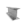 Aluminium I-Beam Mill Finish 76.2mm x 38.1mm x 4.8mm x 6.3mm