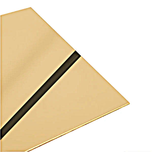 1.5mm Bright Polished Brass Sheet - CZ108 Grade, Excellent Formability