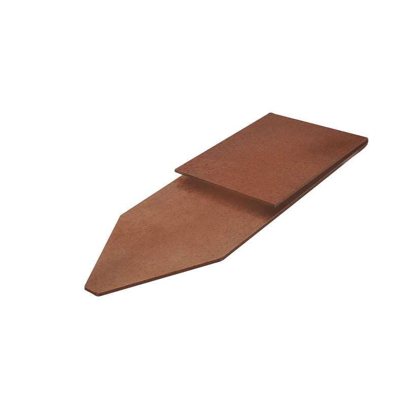 Corten Steel Fold Over Peg - 200mm x 75mm x 1.5mm